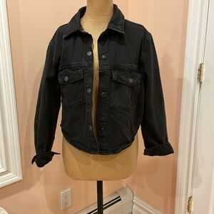 Black Denim jacket from Stoosh Vintage Denim